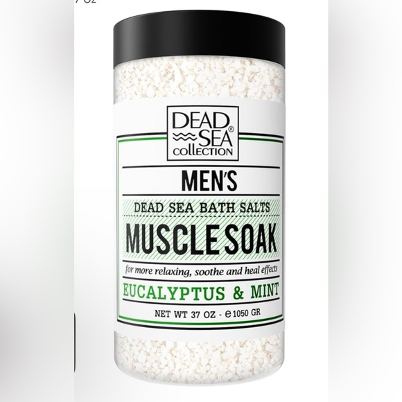 dead sea Other - Men's Muscle Soak Bath Salts - Eucalyptus & Mint